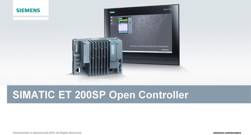 SIMATIC ET 200SP Open