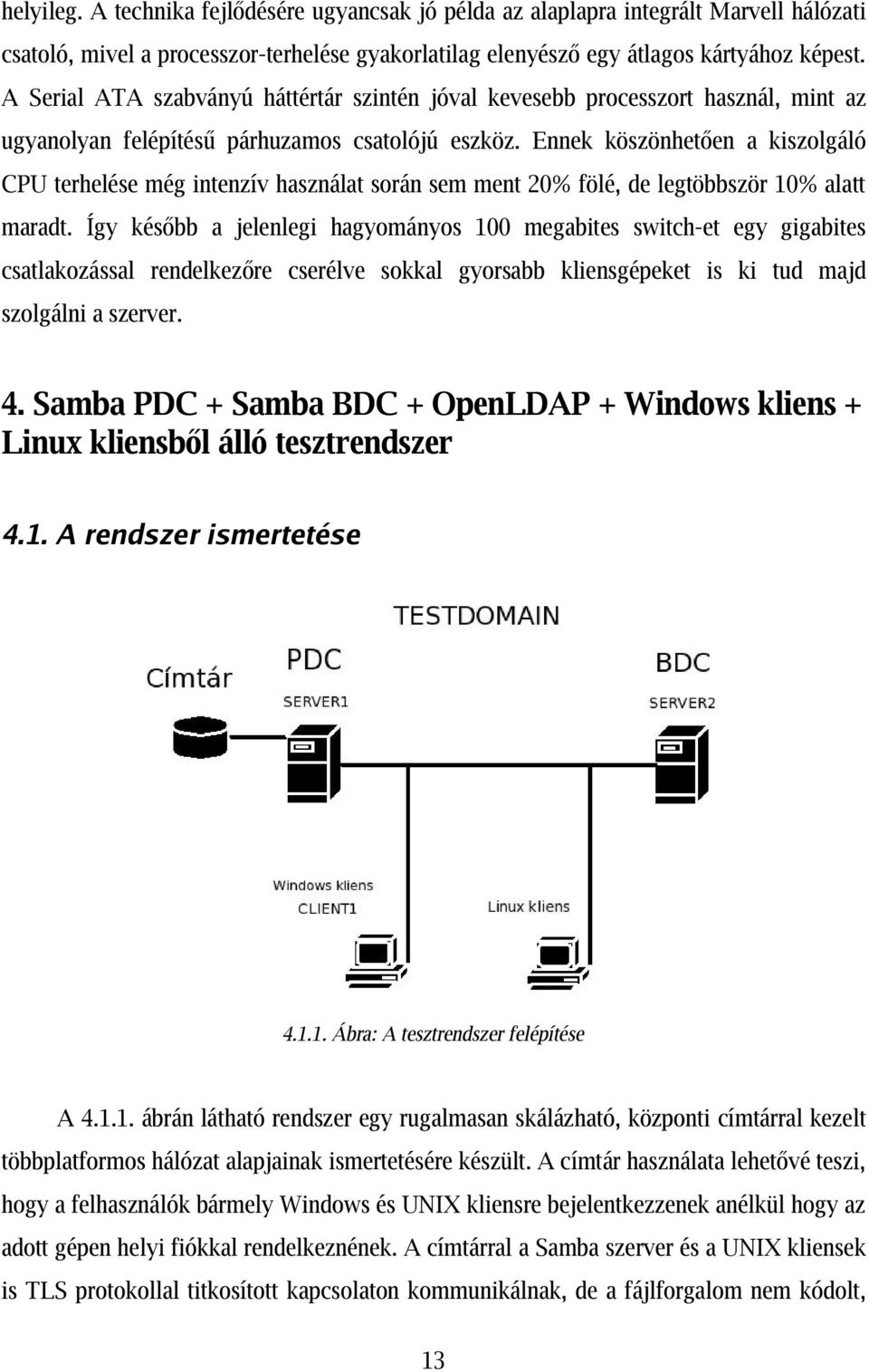 Ennek köszönhetően a kiszolgáló CPU terhelése még intenzív használat során sem ment 20% fölé, de legtöbbször 10% alatt maradt.