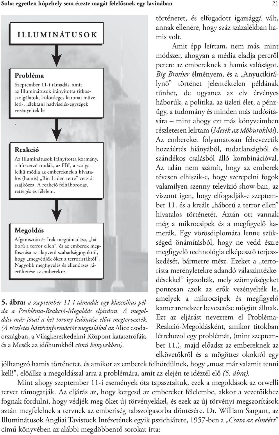 (A részletes háttérinformációt megtalálod az Alice csodaországban, a Világkereskedelmi Központ katasztrófája, és a Mesék az időhurokból című könyvekben).