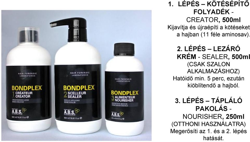 LÉPÉS LEZÁRÓ KRÉM - SEALER, 500ml (CSAK SZALON ALKALMAZÁSHOZ) Hatóidő min.