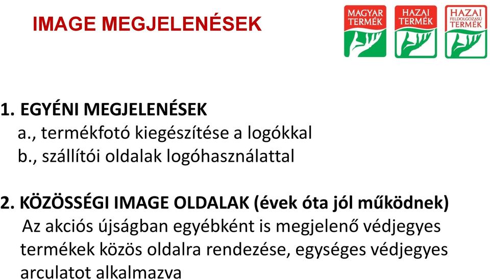 , szállítói oldalak logóhasználattal 2.