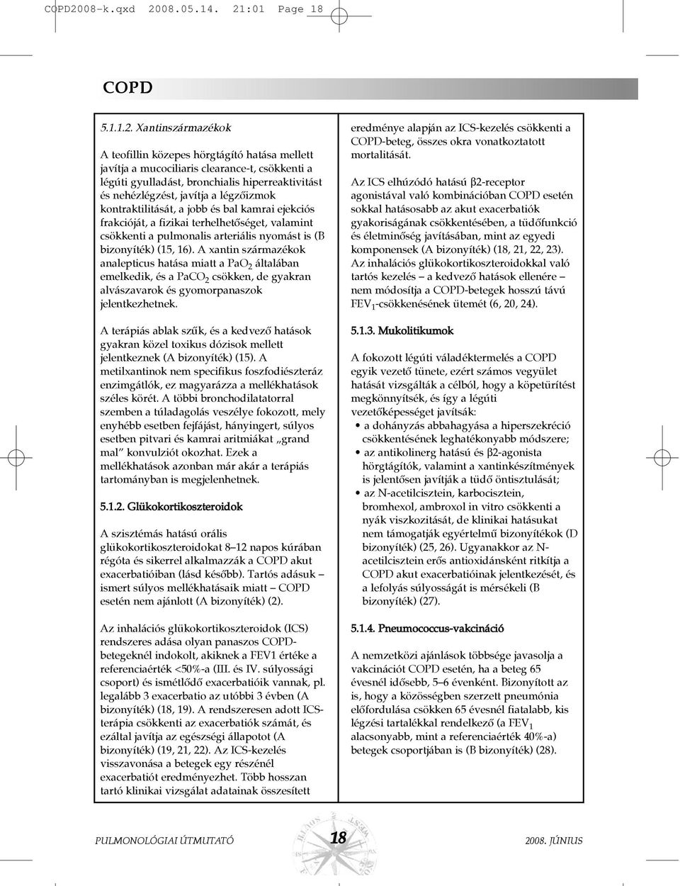 bizonyíték) (15, 16). A xantin származékok analepticus hatása miatt a PaO 2 általában emelkedik, és a PaCO 2 csökken, de gyakran alvászavarok és gyomorpanaszok jelentkezhetnek.