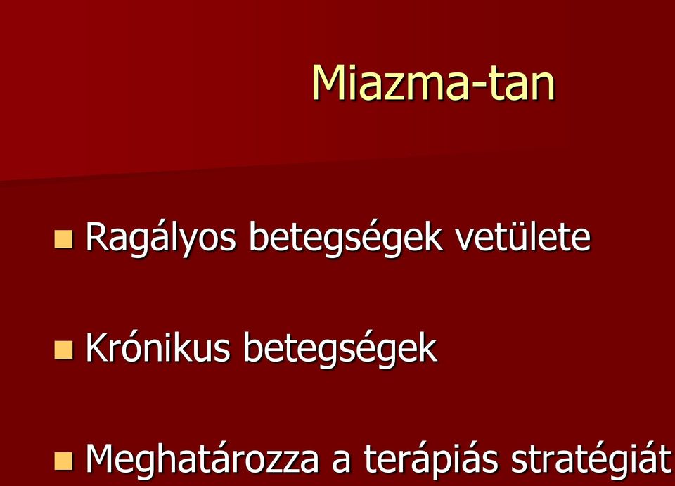Krónikus betegségek