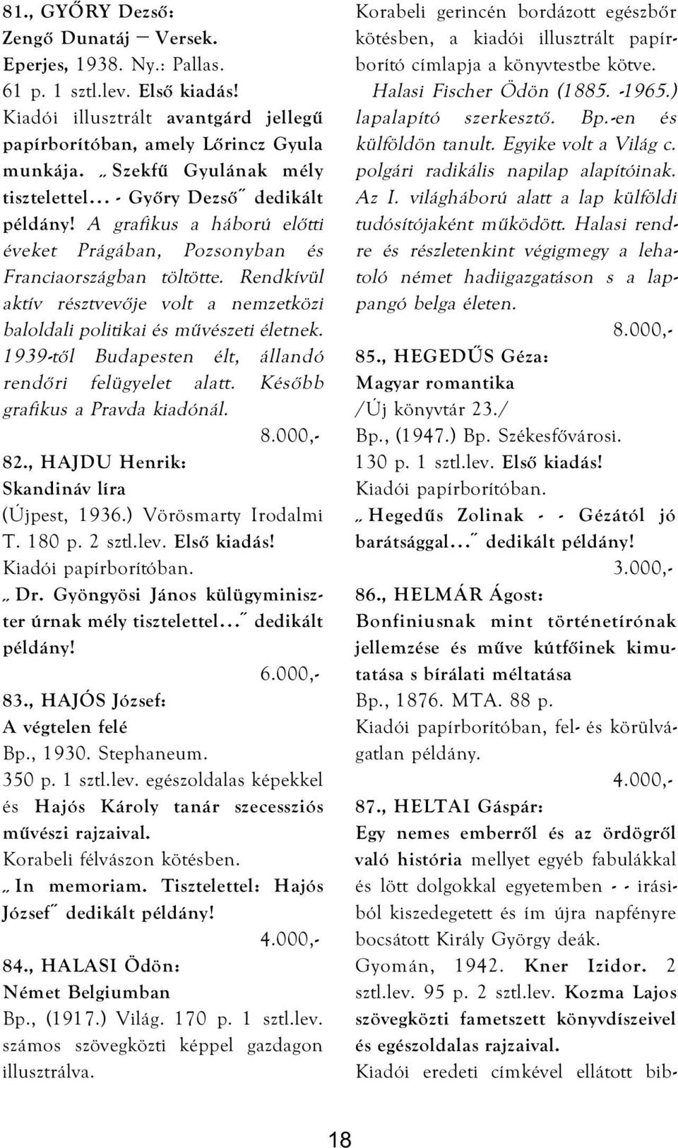 Rendkívül aktív résztvevője volt a nemzetközi baloldali politikai és művészeti életnek. 1939-től Budapesten élt, állandó rendőri felügyelet alatt. Később grafikus a Pravda kiadónál. 82.
