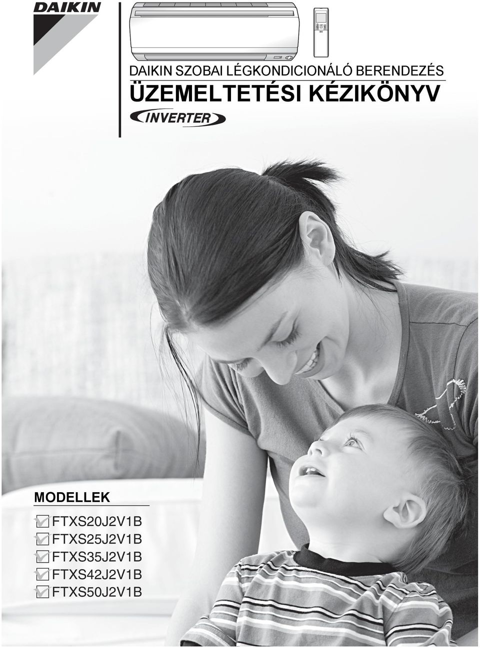 KÉZIKÖNYV MODELLEK FTXS20J2V1B