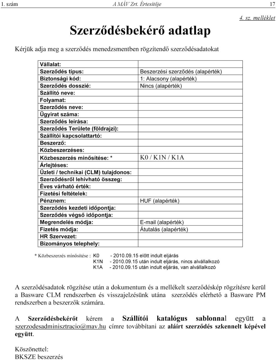 Értesítője