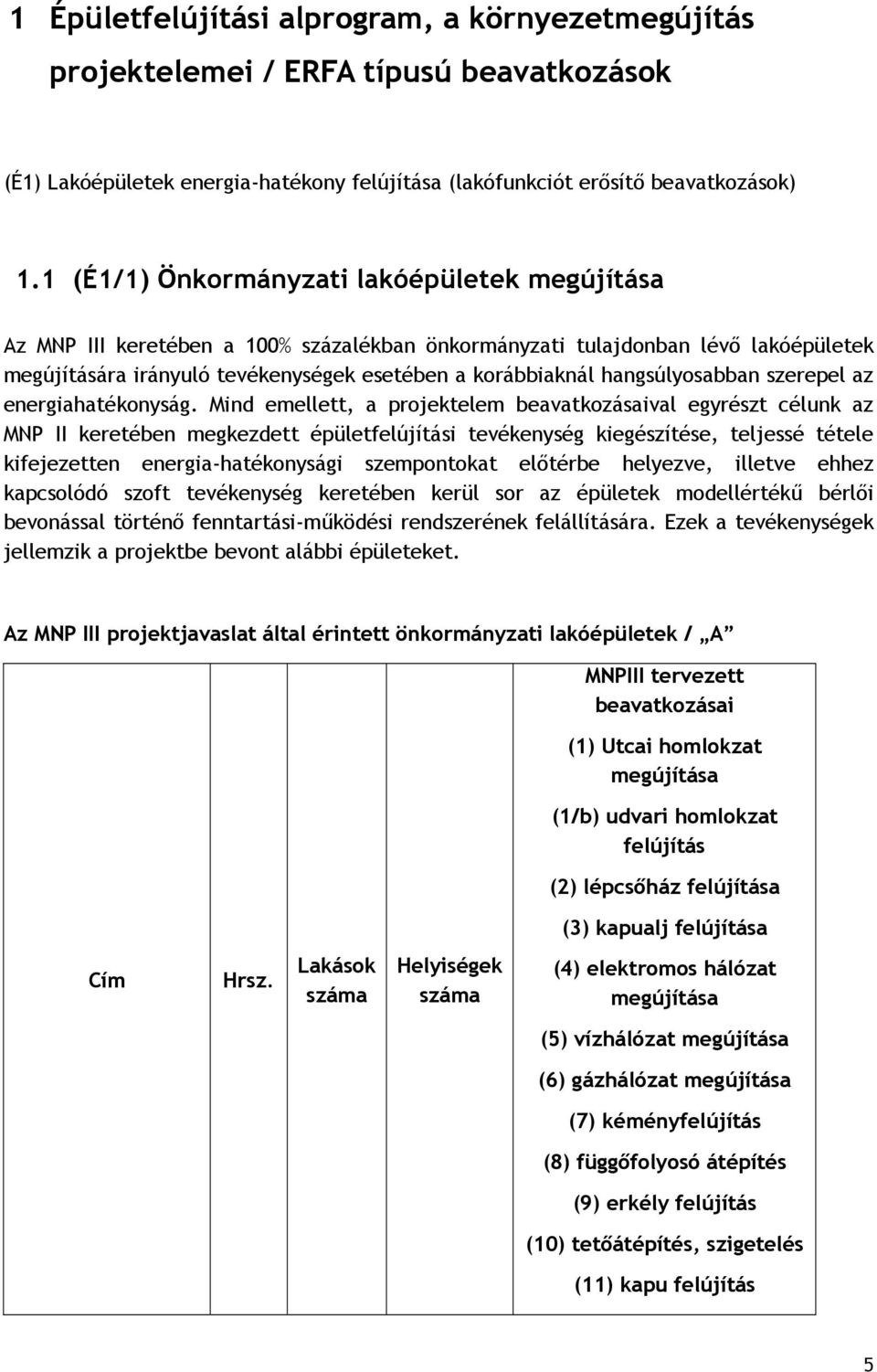 hangsúlyosabban szerepel az energiahatékonyság.