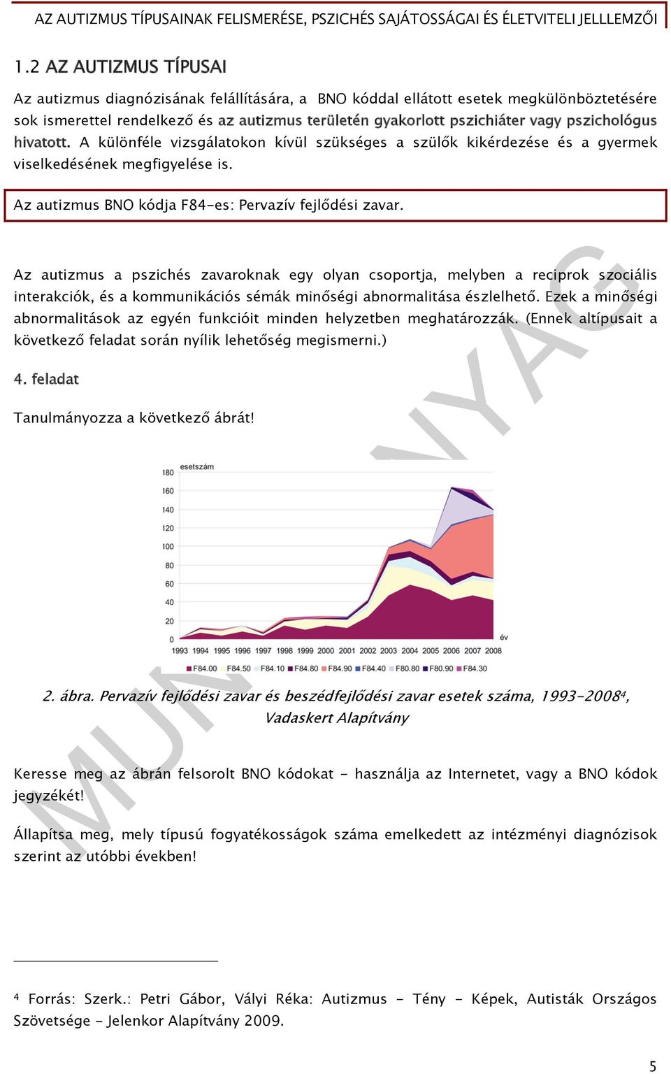 Az autizmus a pszichés zavaroknak egy olyan csoportja, melyben a reciprok szociális interakciók, és a kommunikációs sémák minőségi abnormalitása észlelhető.