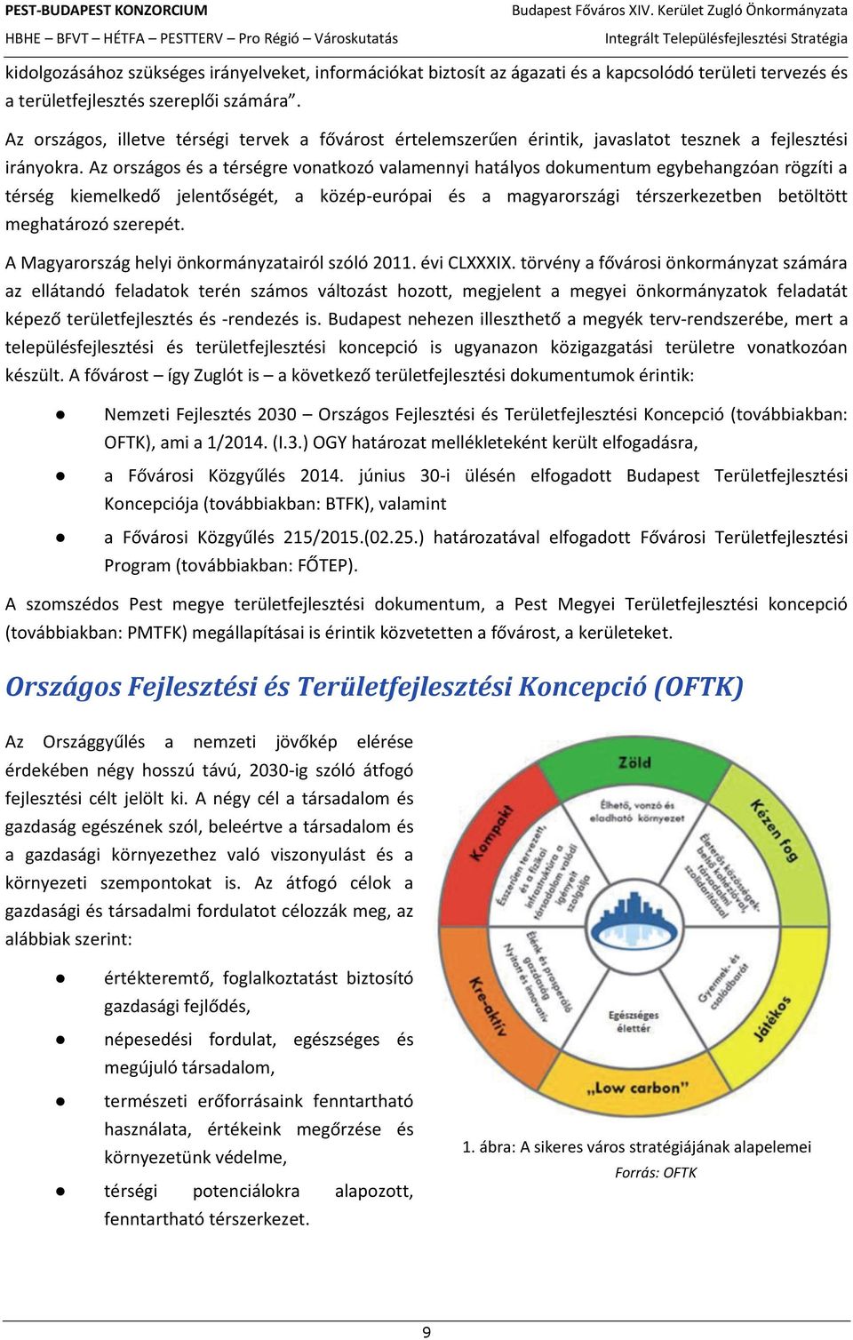 Az országos és a térségre vonatkozó valamennyi hatályos dokumentum egybehangzóan rögzíti a térség kiemelkedő jelentőségét, a közép-európai és a magyarországi térszerkezetben betöltött meghatározó