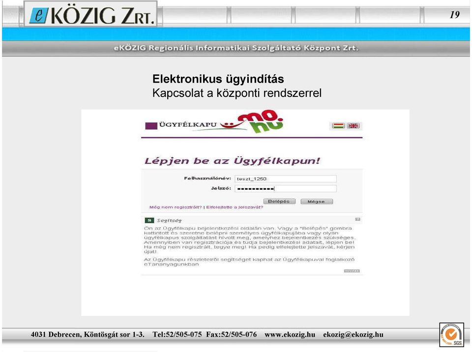 ügyindítás