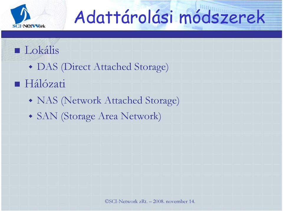 Hálózati NAS (Network Attached