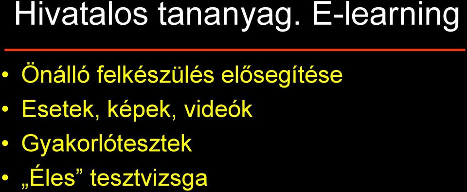 felkészülés elősegítése