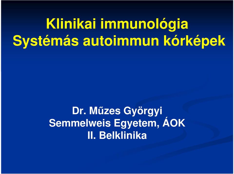 kórképek Dr.