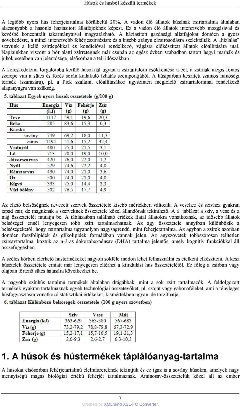 A háziasított gazdasági állatfajokat döntően a gyors növekedésre, a minél intenzívebb fehérjeszintézisre és a kisebb arányú elzsírosodásra szelektálták.