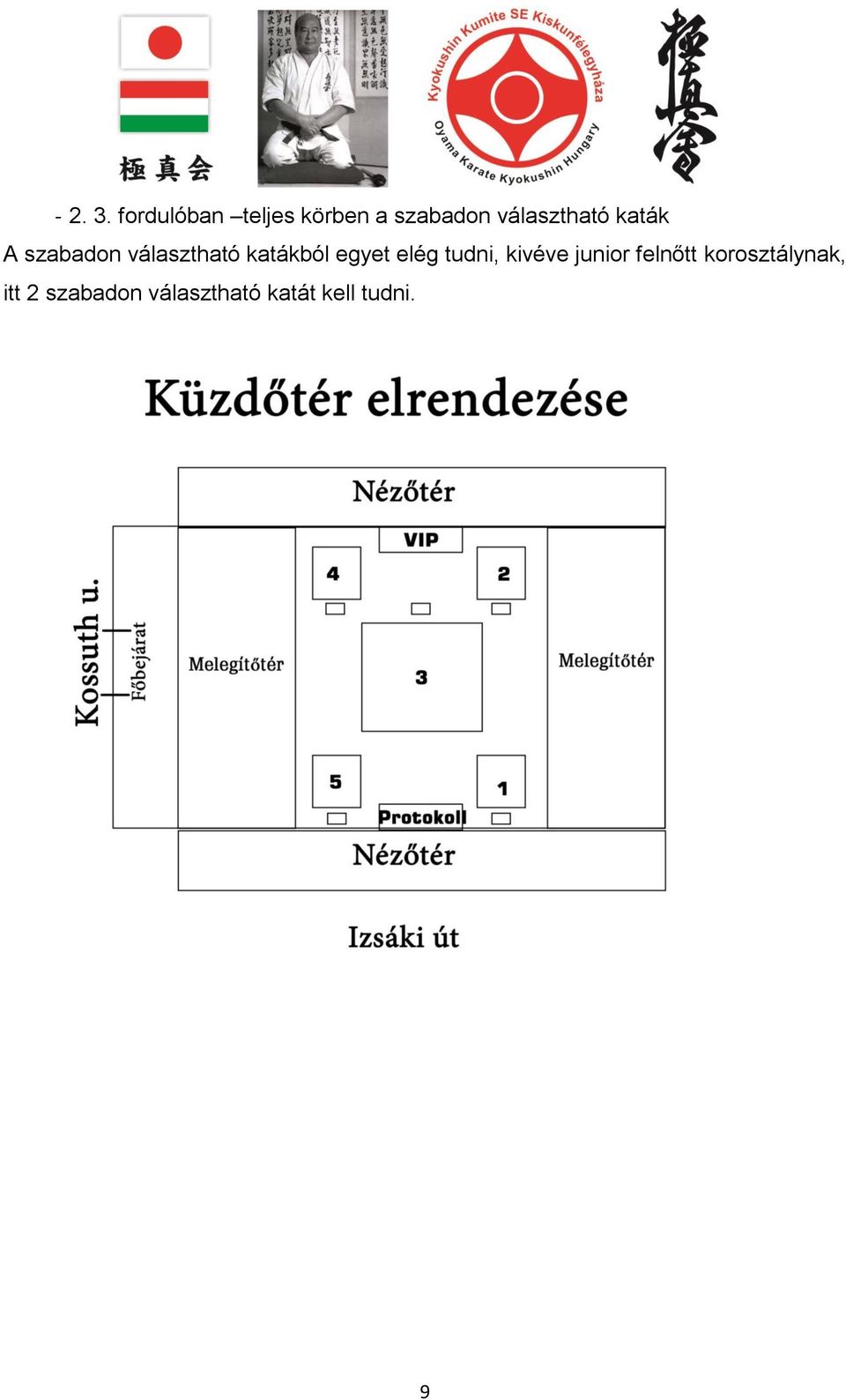 katák A szabadon választható katákból egyet elég