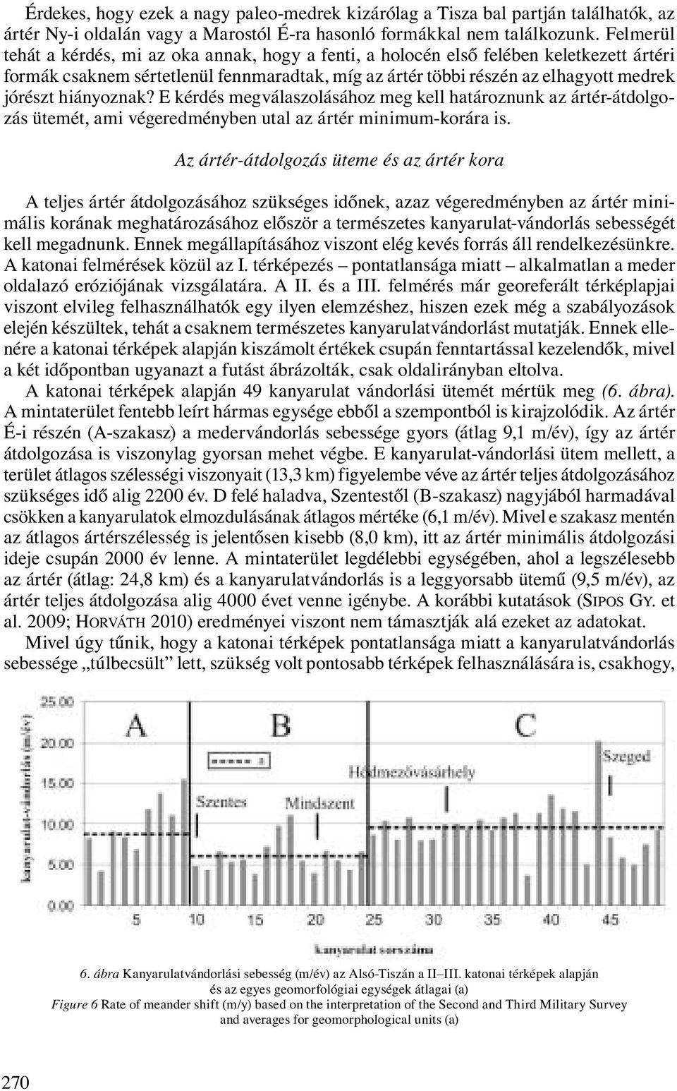 hiányoznak? E kérdés megválaszolásához meg kell határoznunk az ártér-átdolgozás ütemét, ami végeredményben utal az ártér minimum-korára is.