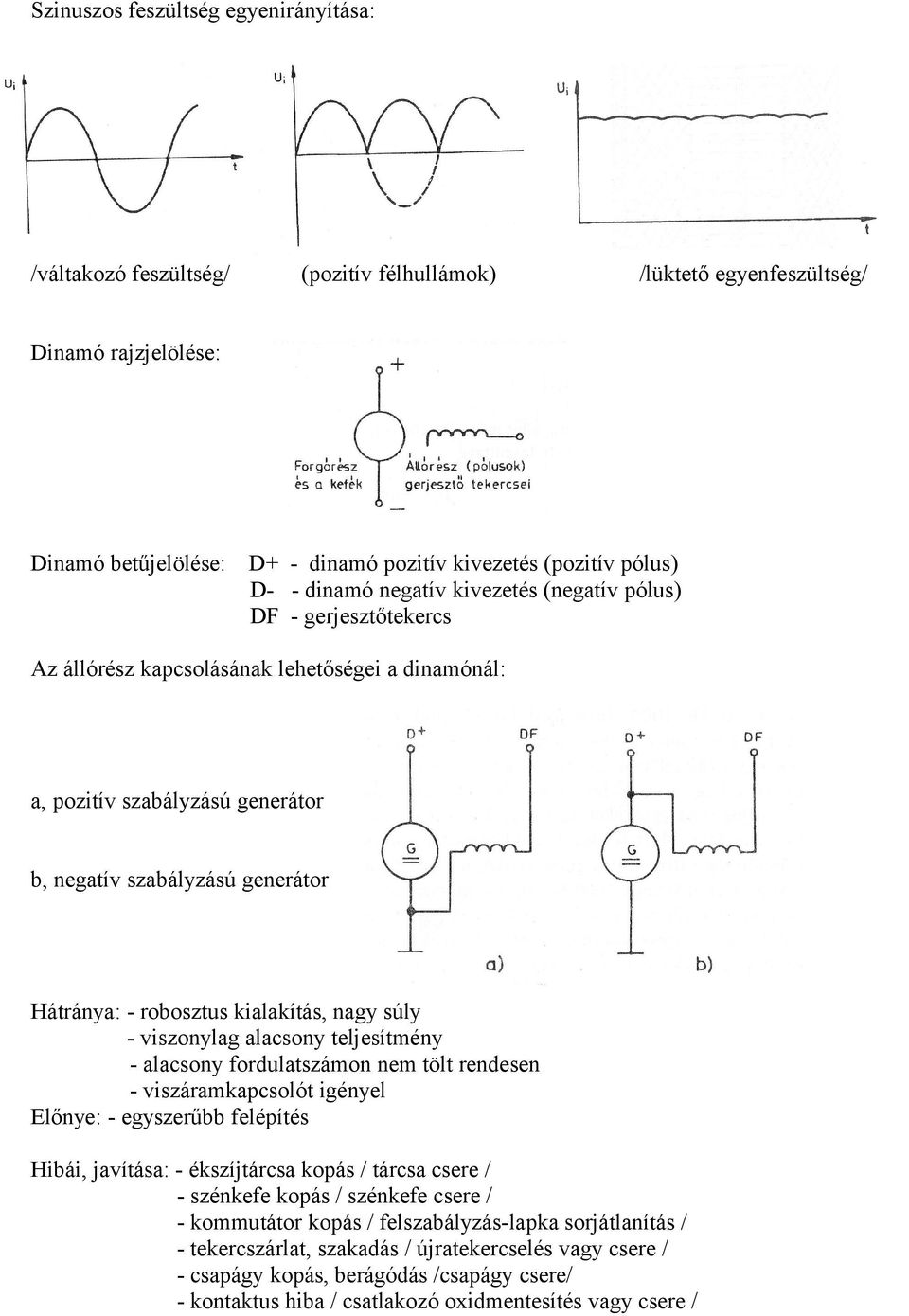 GENERÁTOR. Összeállította: Szalai Zoltán - PDF Ingyenes letöltés