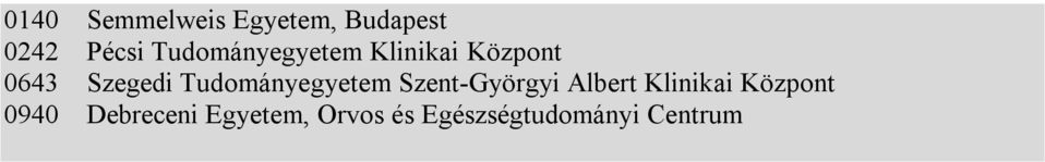 Tudományegyetem Szent-Györgyi Albert Klinikai
