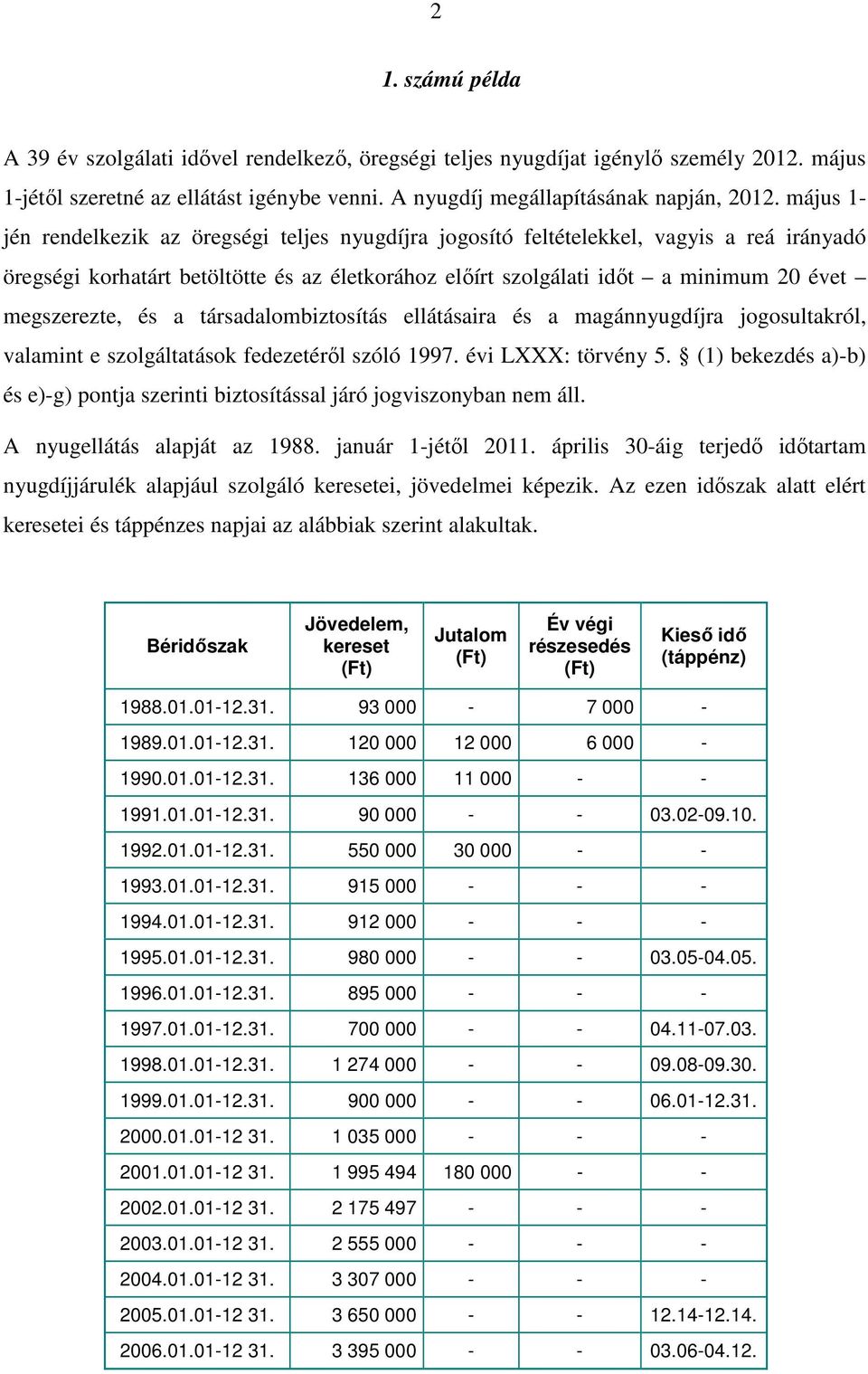 megszerezte, és a társadalombiztosítás ellátásaira és a magánnyugdíjra jogosultakról, valamint e szolgáltatások fedezetéről szóló 1997. évi LXXX: törvény 5.