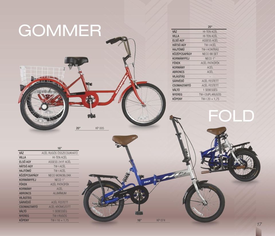 Kontrafékes kerékpárok MTB, ATB kerékpárok Tracking Kerékpárok Gyermek  kerékpárok BMX kerékpárok PDF Ingyenes letöltés