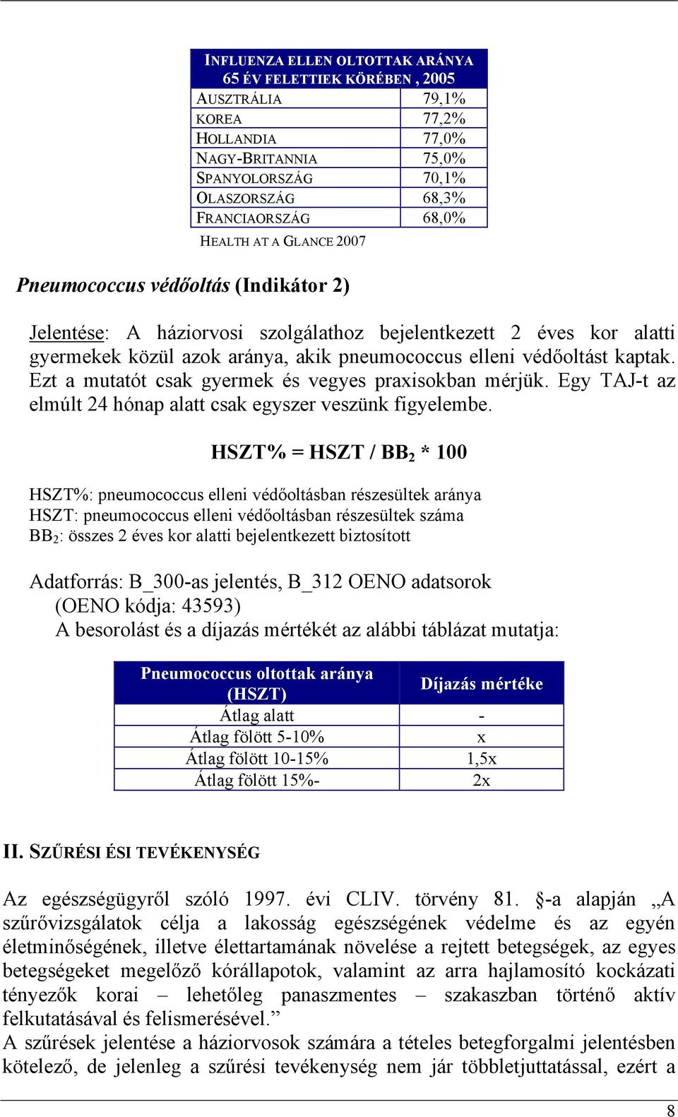 Ezt a mutatót csak gyermek és vegyes praxisokban mérjük. Egy TAJ-t az elmúlt 24 hónap alatt csak egyszer veszünk figyelembe.