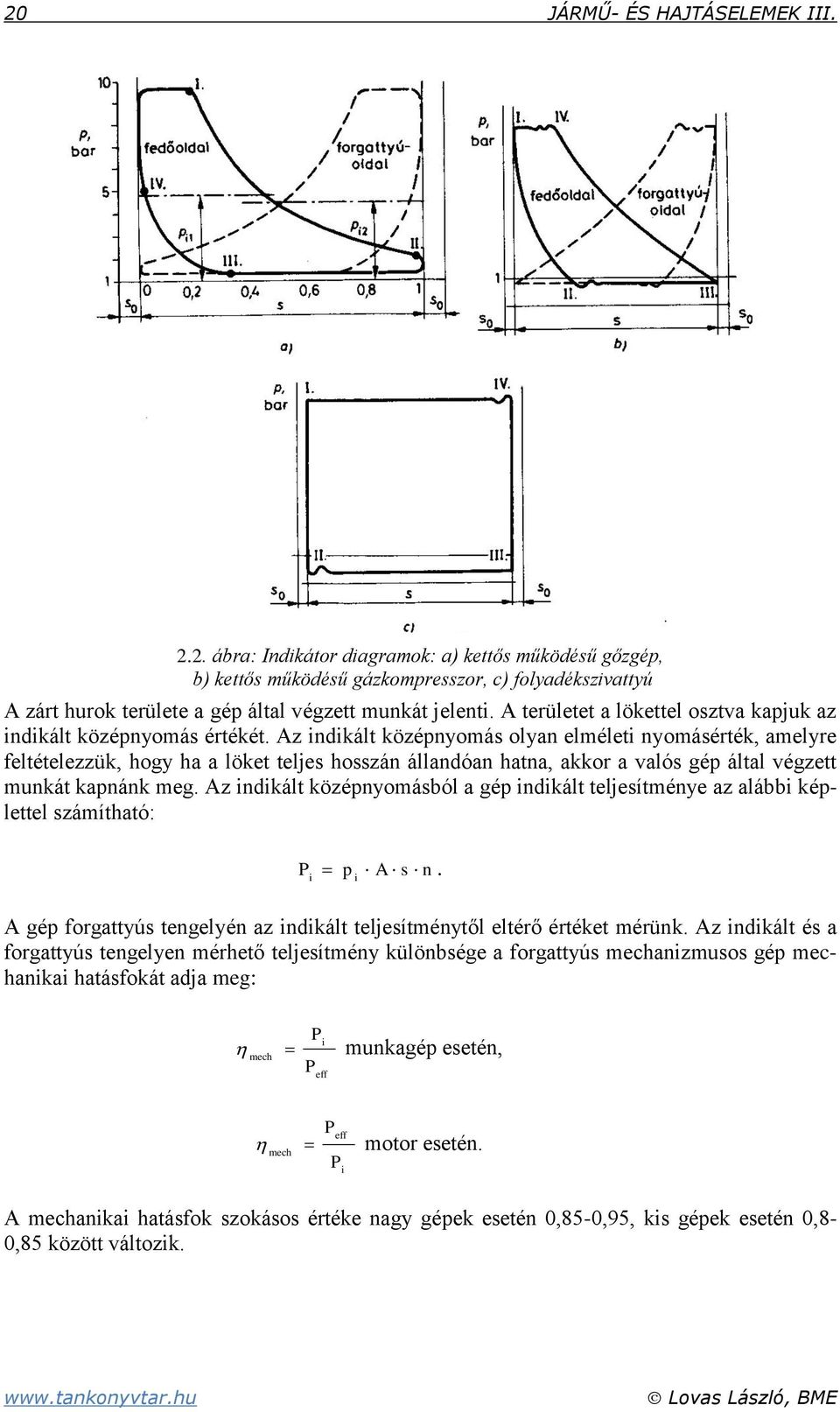 Az indikált középnyomás olyan elméleti nyomásérték, amelyre feltételezzük, hogy ha a löket teljes hosszán állandóan hatna, akkor a valós gép által végzett munkát kapnánk meg.