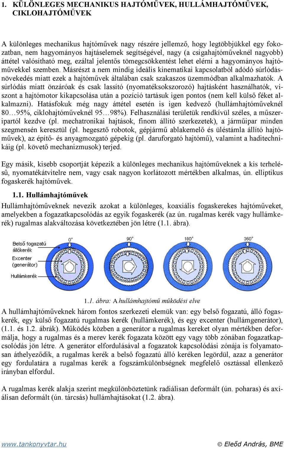 Másrészt a nem mindig ideális kinematikai kapcsolatból adódó súrlódásnövekedés miatt ezek a hajtóművek általában csak szakaszos üzemmódban alkalmazhatók.