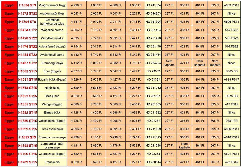 Ft HD 291424 227 Ft 366 Ft 401 Ft 895 Ft 515 FS22 H1428 ST22 Woodline mokka 4 093 Ft 3 790 Ft 3 691 Ft 3 491 Ft HD 291428 227 Ft 366 Ft 401 Ft 895 Ft 535 FS22 H1476 ST22 Aviola fenyő pezsgő 6 754 Ft