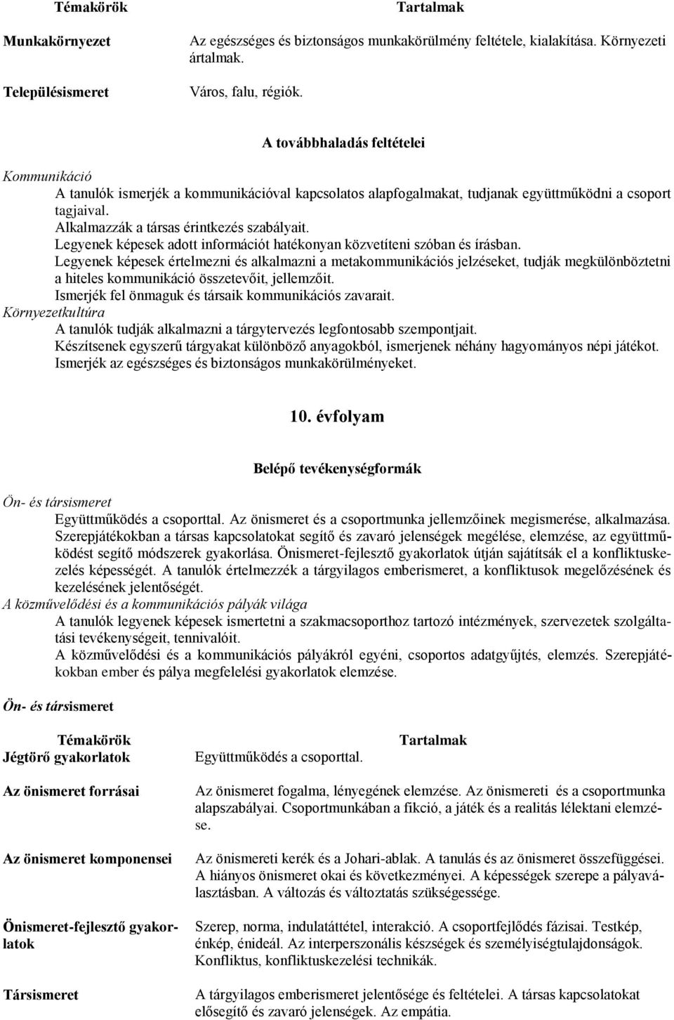 Legyenek képesek adott információt hatékonyan közvetíteni szóban és írásban.