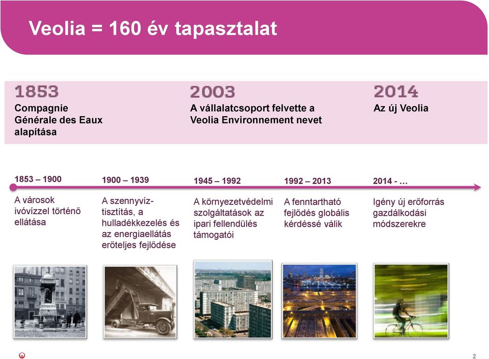 szennyvíztisztítás, a hulladékkezelés és az energiaellátás erőteljes fejlődése A környezetvédelmi szlgáltatásk