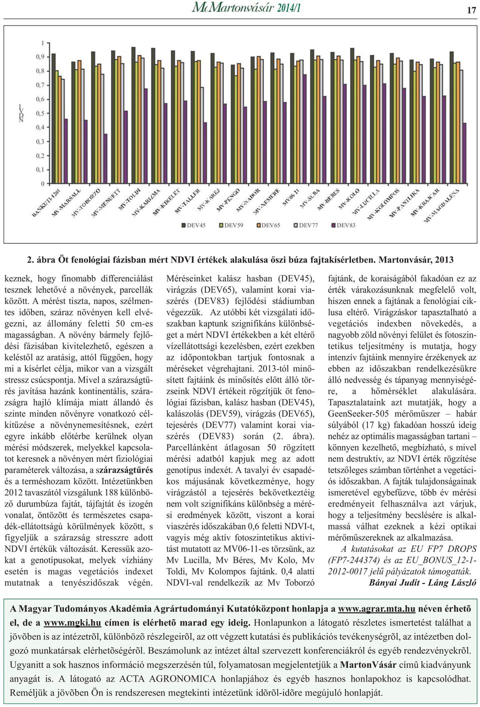 A növény bármely fejlődési fázisában kivitelezhető, egészen a keléstől az aratásig, attól függően, hogy mi a kísérlet célja, mikor van a vizsgált stressz csúcspontja.