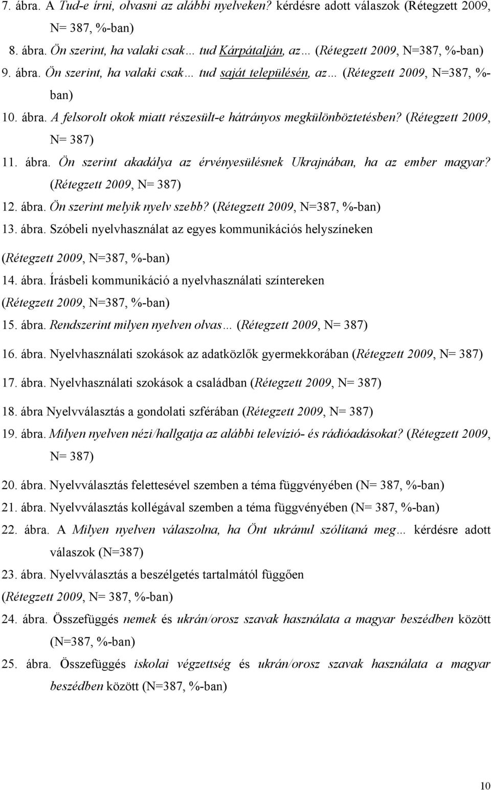 ábra. Ön szerint akadálya az érvényesülésnek Ukrajnában, ha az ember magyar? (Rétegzett 2009, N= 387) 12. ábra.