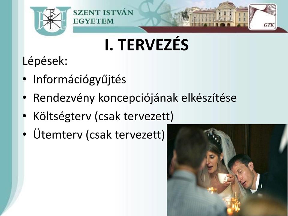 Rendezvény koncepciójának