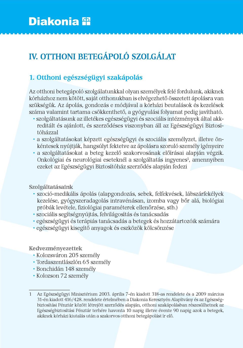 IV. OTTHONI BETEGÁPOLÓ SZOLGÁLAT - PDF Free Download