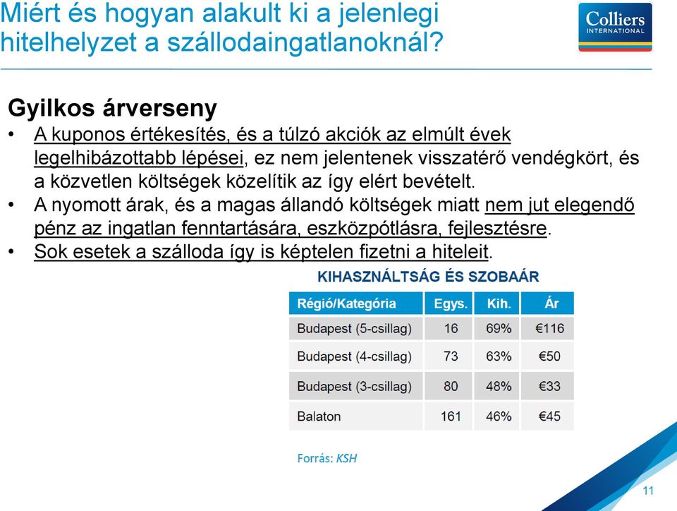 jelentenek visszatérő vendégkört, és a közvetlen költségek közelítik az így elért bevételt.