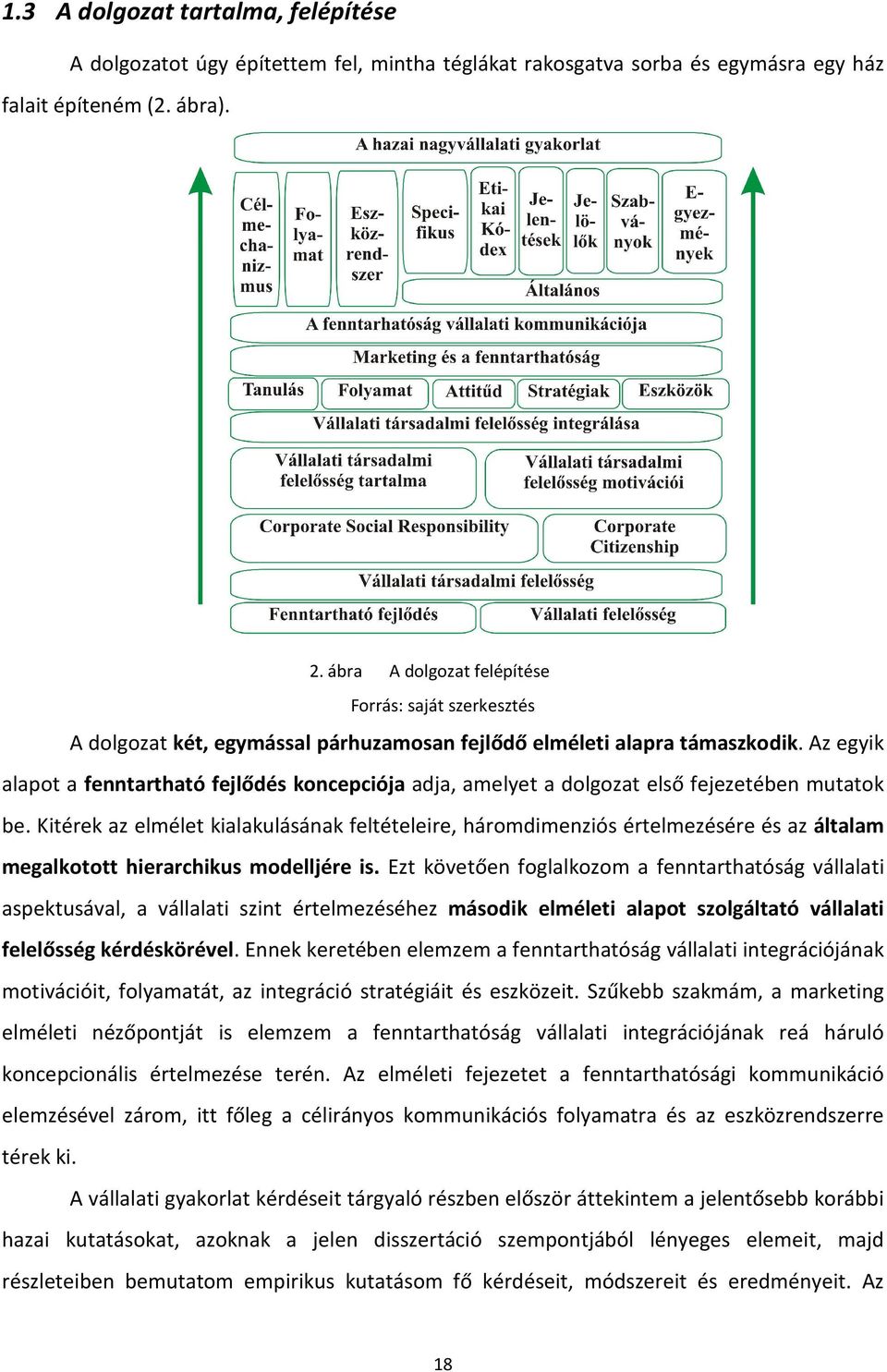 Az egyik alapot a fenntartható fejlődés koncepciója adja, amelyet a dolgozat első fejezetében mutatok be.