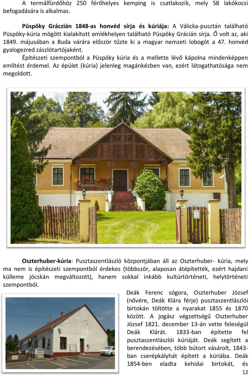 májusában a Buda várára először tűzte ki a magyar nemzeti lobogót a 47. honvéd gyalogezred zászlótartójaként.
