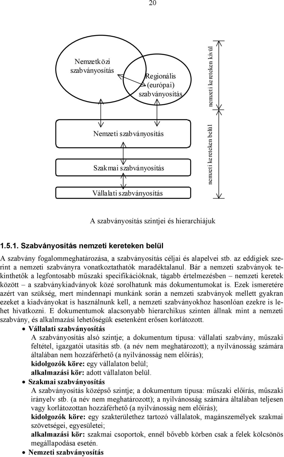 az eddigiek szerint a nemzeti szabványra vonatkoztathatók maradéktalanul.