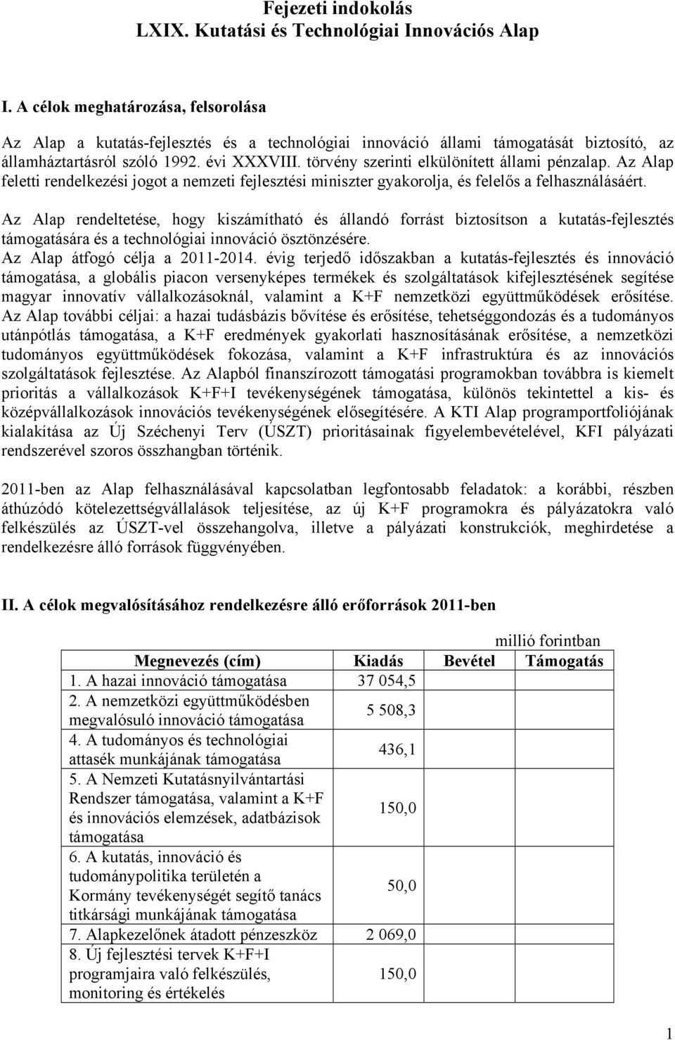 törvény szerinti elkülönített állami pénzalap. Az Alap feletti rendelkezési jogot a nemzeti fejlesztési miniszter gyakorolja, és felelős a felhasználásáért.