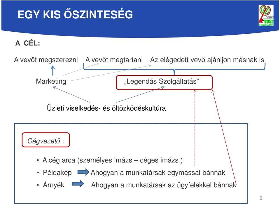 öltözködéskultúra Cégvezető : A cég arca (személyes imázs céges imázs ) Példakép