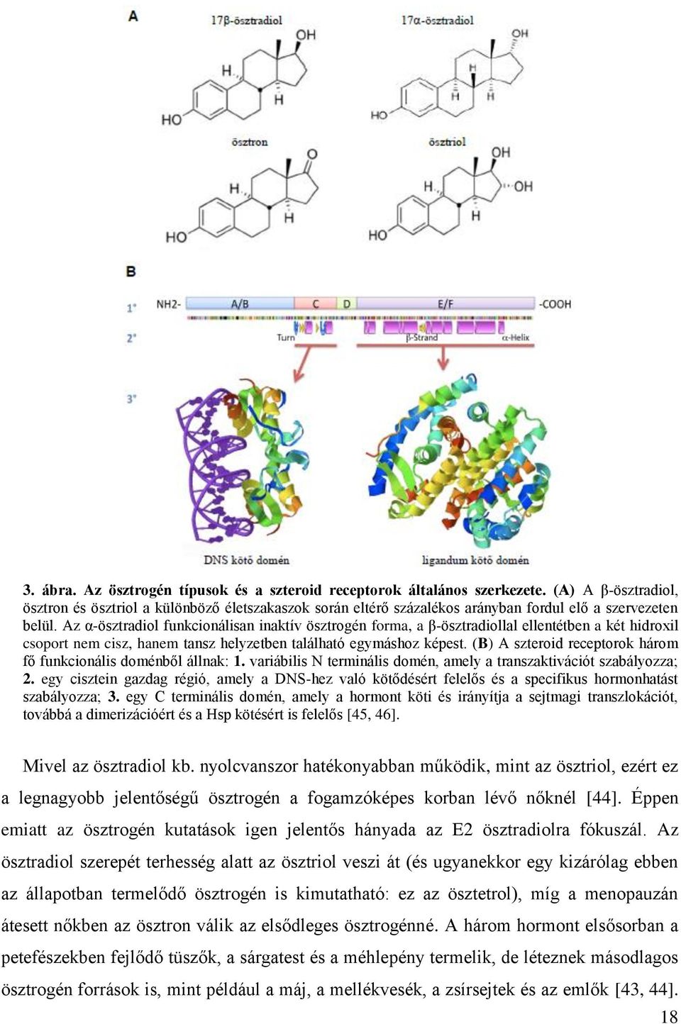 Az α-ösztradiol funkcionálisan inaktív ösztrogén forma, a β-ösztradiollal ellentétben a két hidroxil csoport nem cisz, hanem tansz helyzetben található egymáshoz képest.