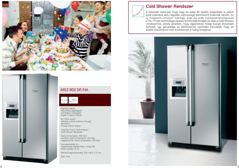 Új hűtőszekrények. A 2008-as év háztartási gép kollekciója - PDF Free  Download