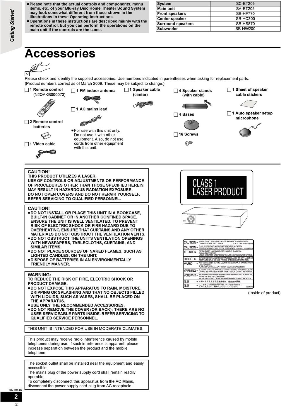 Operations in these instructions are described mainly with the remote control, but you can perform the operations on the main unit if the controls are the same.