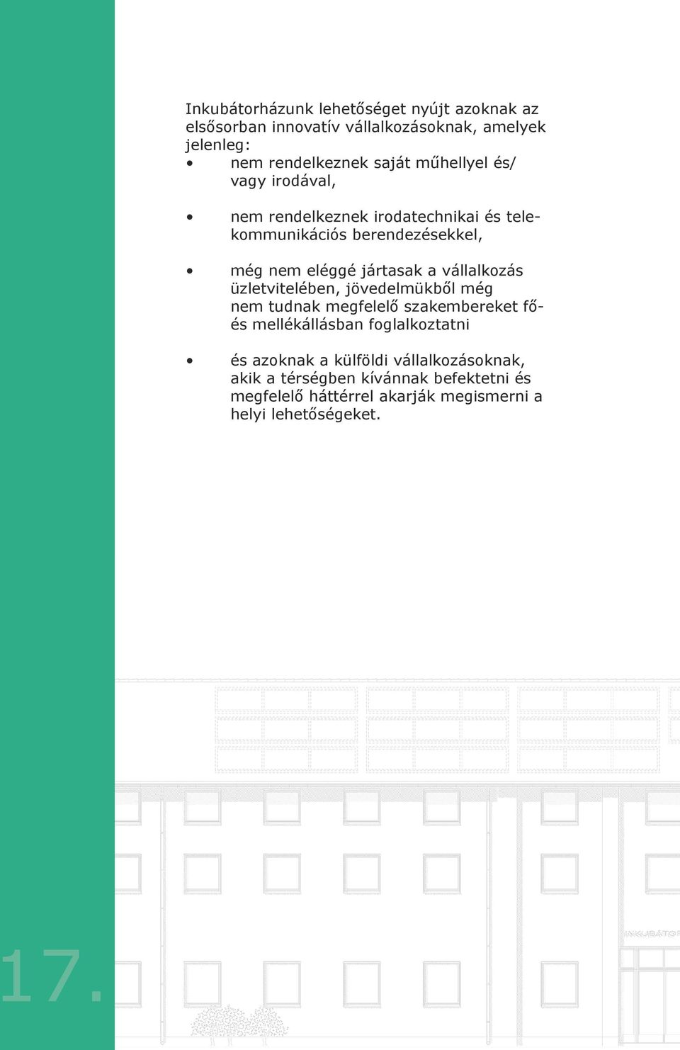 vállalkozás üzletvitelében, jövedelmükből még nem tudnak megfelelő szakembereket főés mellékállásban foglalkoztatni és azoknak