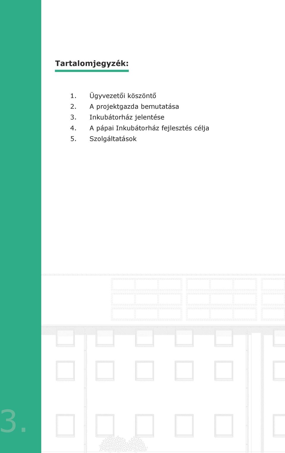 A projektgazda bemutatása 3.