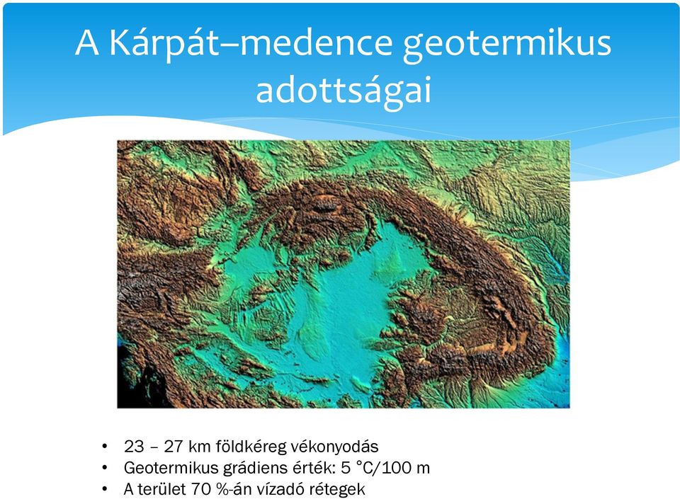 vékonyodás Geotermikus grádiens