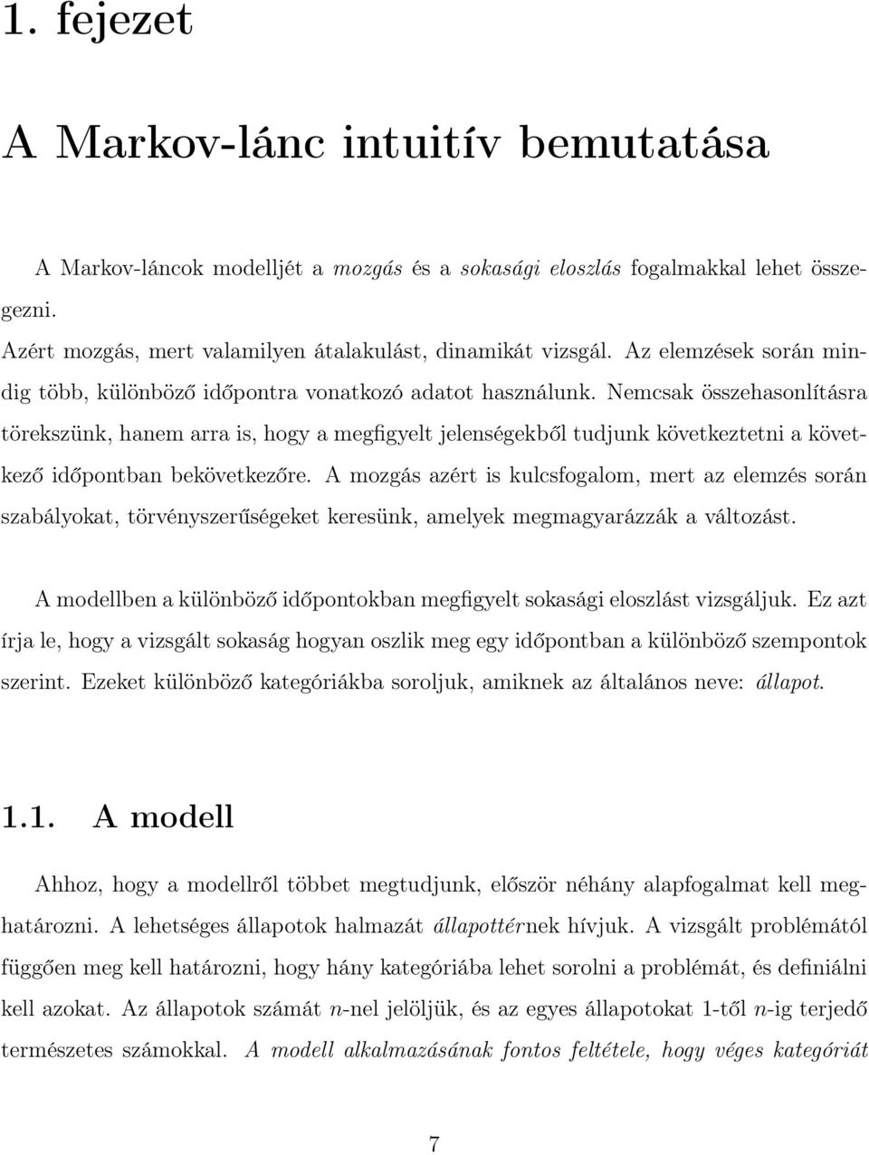 Sztochasztikus mátrixok és Markov-láncok - PDF Free Download