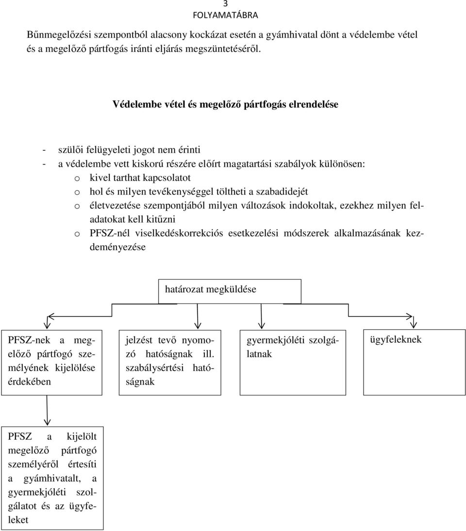 a szabadidejét o életvezetése szempontjából milyen változások indokoltak, ezekhez milyen feladatokat kell kitűzni o PFSZ-nél viselkedéskorrekciós esetkezelési módszerek alkalmazásának kezdeményezése