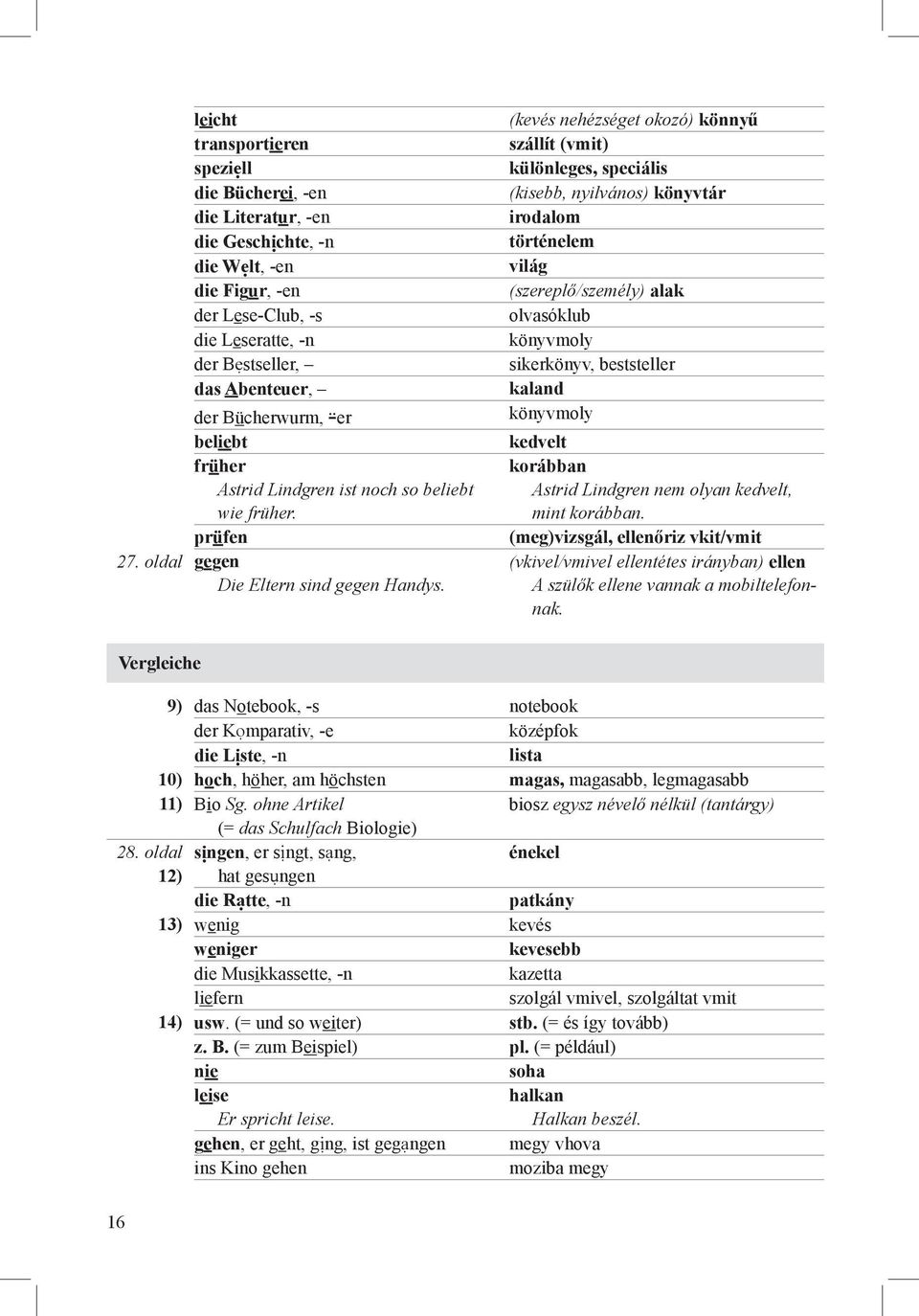 (kevés nehézséget okozó) könnyű szállít (vmit) különleges, speciális (kisebb, nyilvános) könyvtár irodalom történelem világ (szereplő/személy) alak olvasóklub könyvmoly sikerkönyv, beststeller kaland