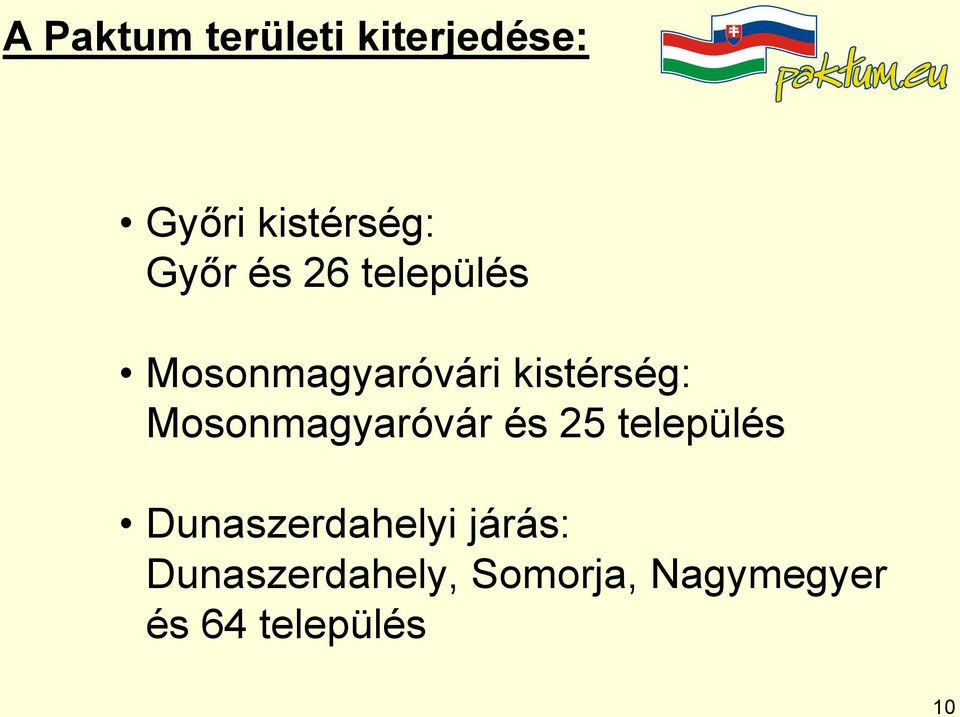 Mosonmagyaróvár és 25 település Dunaszerdahelyi